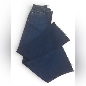 PAIGE Dark Blue Flare Jeans